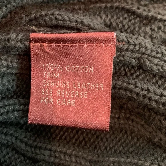 525 America Cable Knit Shoulder Patch Sweater - Picture 9 of 9